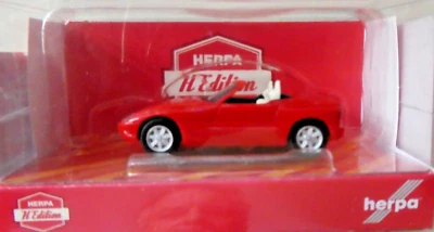 Herpa 028912 BMW Z1 Rosso H-Edition Modello Auto 1:87 H0 Nuovo IN Conf. Orig. - Immagine 1 di 2