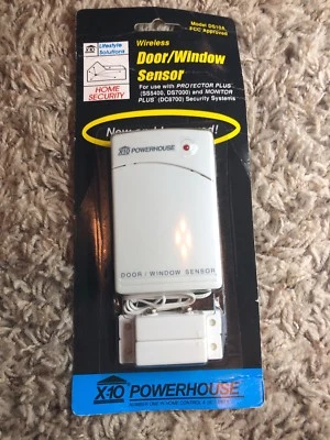 X-10 DOOR/WINDOW SENSOR works/w Protector Plus HomeSecurity DS10A - Image 1 of 2