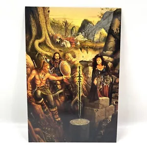 Elmore Colossal Cards Tense Moment #2 Larry Elmore 1995 dimensioni 10 x 7 - Foto 1 di 12