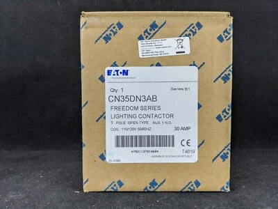 Eaton CN35DN3AB LTG CONT OPN 30A 3P 120V - Image 1 of 4