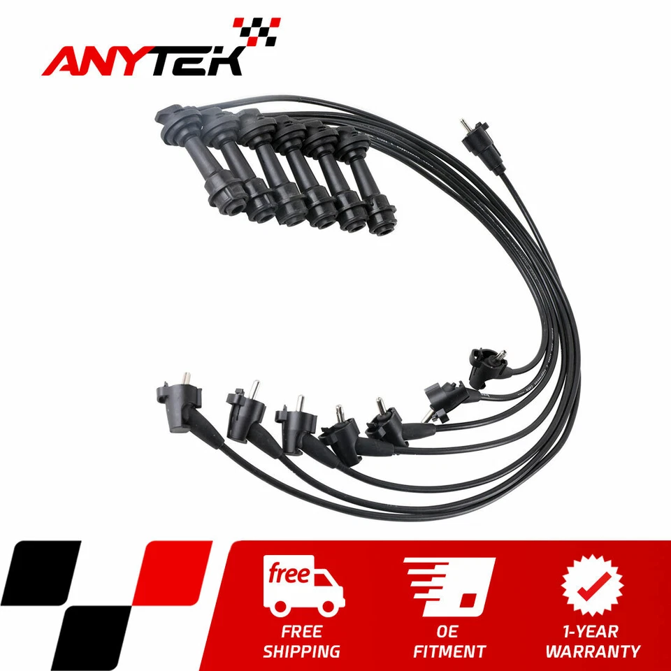 Juego de cables de bujía para Toyota Supra 1993-1998 1993-1995 Lexus GS300 92-97 SC300 Foto 1 de 4