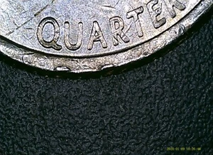 2022 P Maya Angelou Quarter Die Chip Error Coin - Picture 1 of 5