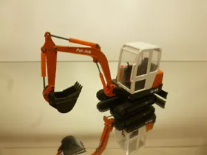 CEF PEL-JOB EB 406 CRAWLER EXCAVATOR - ORANGE + WHITE 1:35 - GOOD CONDITION - Imagen 1 de 6