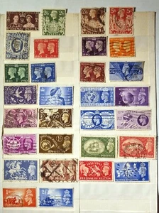 Vintage GB KGVI Stamp collections - Picture 1 of 6
