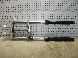 HONDA 2000 99 00 01 VT 1100T SHADOW ACE TOURER FRONT FORK SUSPENSION TRIPLE TREE - Picture 1 of 24