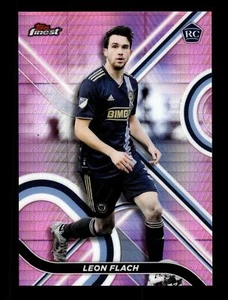 2022 Finest MLS #88 Leon Flach Pink Prism Refractor #/125 - Picture 1 of 2
