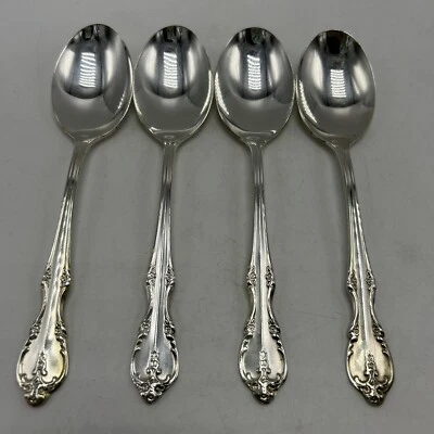 Rogers Bro Southern Splendor Silverplate 4 Tablespoons Reinforced Plate IS - Image 1 of 4