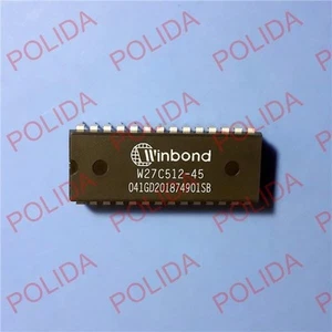 1 Stück EEPROM IC WINBOND DIP-28 W27C512-45 - Bild 1 von 2