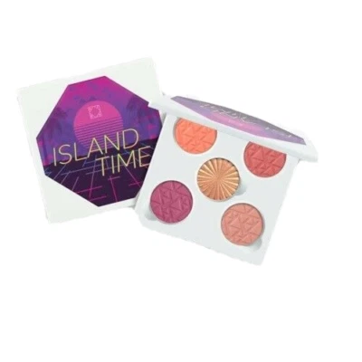 ISLAND TIME OFRA BLUSH PALETTE HIGHLIGHT BELLINI BALI PINK PEACH ORANGE CORAL - Image 1 of 3