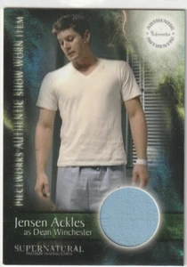 HTF Jensen Ackles Dean Winchester Season 2 Pieceworks Costume Card PW-2 - Picture 1 of 2