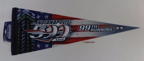 2015 Indianapolis 500 Event Collector Pennant Grand Prix of Indianapolis Cover