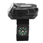 (LED Wrist Watch Flashlight USB Rechargeable LED Wristlight Watch With Com ~^