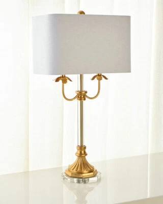 Couture Lamps Wallington Lamp w/ Gold Leaf Finish - Image 1 of 4