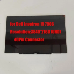 15.6" UHD LCD Touchscreen W/Bezel Assembly for Dell Inspiron 15 7506 R5VC9 0R5VC - Picture 1 of 9