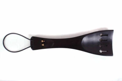 3/4 Upright Double Bass tailpiece Natural Ebony Wood Bass Tailpiece Tail Gut - Image 1 of 2