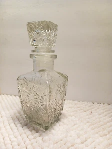 Dublin Crystal Bedside Night Carafe Tumbler Glass Lid Decanter Whiskey - Picture 1 of 6