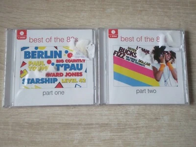 2 CD Musik Sammlung Best of The 80`s Part 1 + Part 2  NEU OVP - Bild 1 von 3