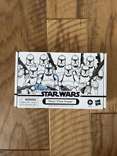 NEW Star Wars Vintage Collection Phase I Clone Trooper 4 Pack
