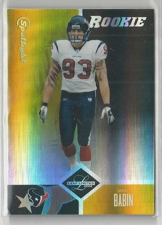 2004 LEAF LIMITED SPOTLIGHT JASON BABIN RC 20/25!! - Imagem 1 de 1