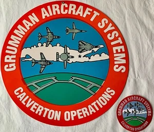 Letrero y parche de sistemas de aeronaves Grumman, aviación naval SMU-0131 - Imagen 1 de 5