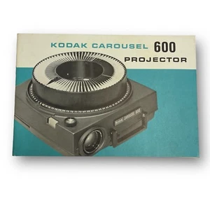 Kodak Carousel 600 Slide Projector Instruction Manual - Imagen 1 de 14