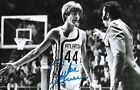 Autographe Richie Guerin 4x6 photo New York Knicks NBA HOF LEGEND RARE LOOK COA !!