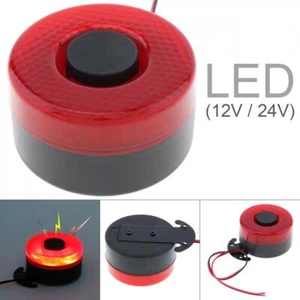 Car Back-up Alarm, 12V/24V Reverse Beeper Horn Backup Buzzer Siren with Light - Picture 1 of 10