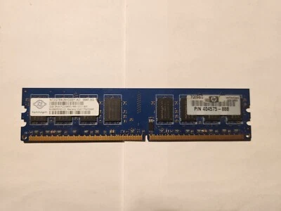 Nanya NT2GT64U8HD0BY-AD 2GB DDR2 DIMM DESKTOP Memory - Image 1 of 2
