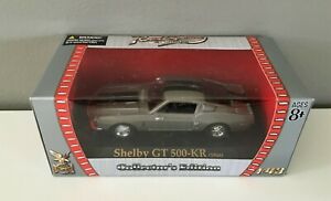  1968 Shelby GT 500-KR Road Signature 1/43 Yat Ming Diecast Toy Car 