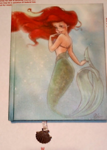 Disney Store Art of Ariel Journal D23 Expo 6” x 9” Limited Edition