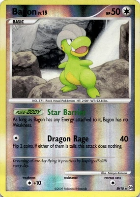 Bagon (Shiny) Shiny Holo Rare Arceus SH10 NM - Image 1 of 2