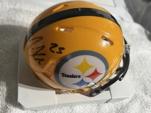Joe Haden Autographed Pittsburgh Steelers Alternate Speed Mini Helmet - Picture 1 of 2