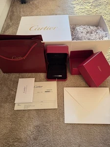 cartier bracelet size 18 White Gold - Picture 1 of 11