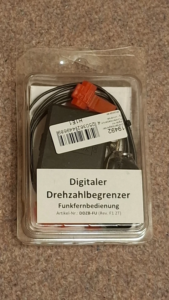 Drehzahlbegrenzer mit Funkfernbedienung für Roller, Scooter, Mofa, Moped - Bild 1 von 1