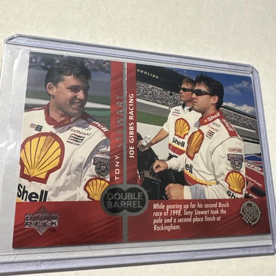 1998 Upper Deck Tony Stewart Joe Gibbs Racing Double Barrel Road to the Cup #115 - Image 1 of 2