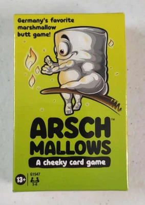 2023 Hasbro Gaming Arschmallows A Cheeky Card Game NEW SEALED - Image 1 of 2