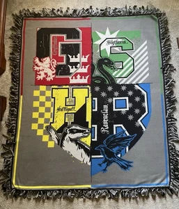 "Manta polar Harry Potter, hecha a mano, 60"" X 54""" - Imagen 1 de 9