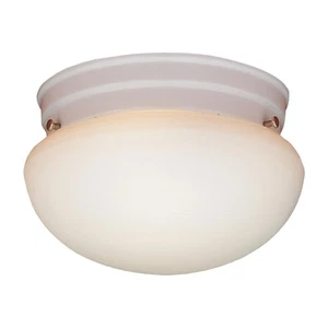 Thomas Lighting SL-3258 Matte White Ceiling Flush Mount Light Elowen 8 in. - Picture 1 of 2