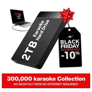 Karaoke English & Spanish 300K Songs with Professional System-Best Software - Picture 1 of 8