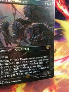 Orcish Bowmasters - Borderless - LOTR: Tales of Middle Earth (MTG)) - Picture 1 of 5