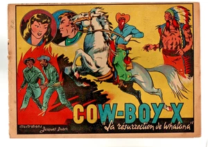 Supplément à TARZAN 37. La résurrection de Whalana. COW-BOY X. 1948 (CLA166) - Foto 1 di 1