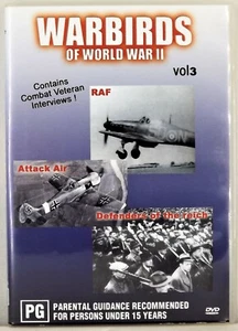 WARBIRDS Of World War 2 : Vol 3 ---- ( DVD ) - Picture 1 of 3