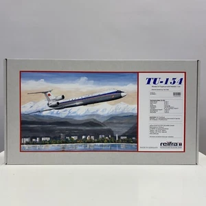 TU 154 Tupolew modello kit 1:100 aereo modello aereo Plasticart reifra - Foto 1 di 4