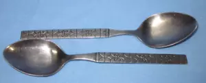 2 cucharas para servir de acero inoxidable Northland Corea ~ patrón de impulso - Imagen 1 de 4