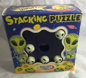 Binary Arts Alien Hive Stacking Puzzle Used, Includes Box, Vintage Brain Teaser - Picture 1 of 5