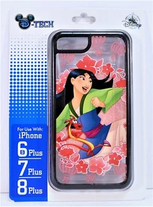 Funda para teléfono celular Disney Mulan & Mushu efecto 3D Apple iPhone 6S/7/8 Plus NUEVA LINDA - Imagen 1 de 1