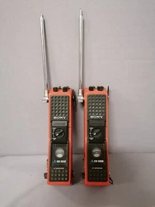 2 Stück Sony ICB-300W, Vintage CB-Funk Gerätschaft, funktionstüchtig - Imagen 1 de 13