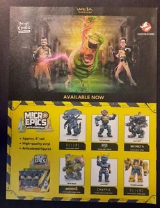 Mini epopeyas de Cazafantasmas/ALIENS Workshop ~ ANUNCIO IMPRESO de revista - Imagen 1 de 1