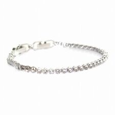 Swarovski Emily Bracelet Round Cut 1808960 Silver Color Accessory Jewelry Used