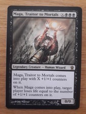 Magic The Gathering Cards - Saviors of Kamigawa - Maga Traitor to Mortals